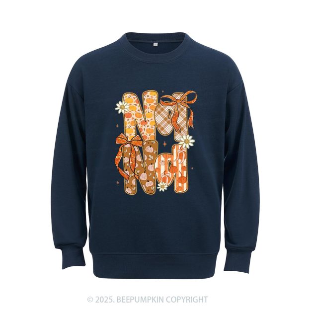 Personalized Glitter Pumpkin Sweatshirt Beepumpkin