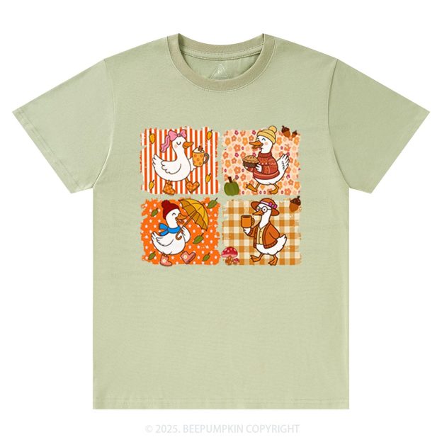 Silly Goose Autumn T-Shirts Beepumpkin