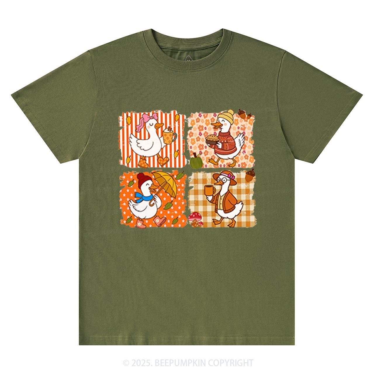 Silly Goose Autumn T-Shirts Beepumpkin