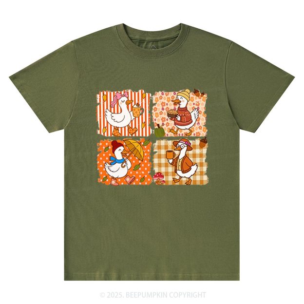 Silly Goose Autumn T-Shirts Beepumpkin