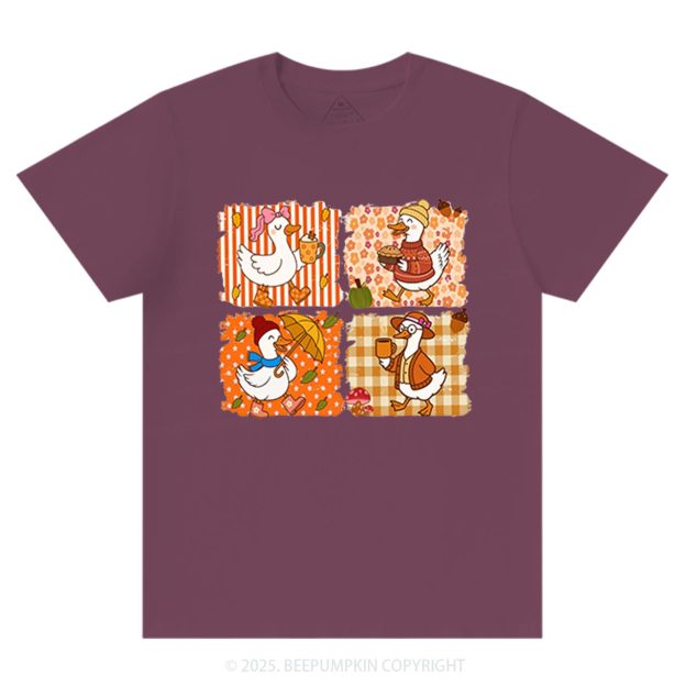 Silly Goose Autumn T-Shirts Beepumpkin