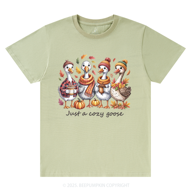 Just a Cozy Goose T-Shirts Beepumpkin