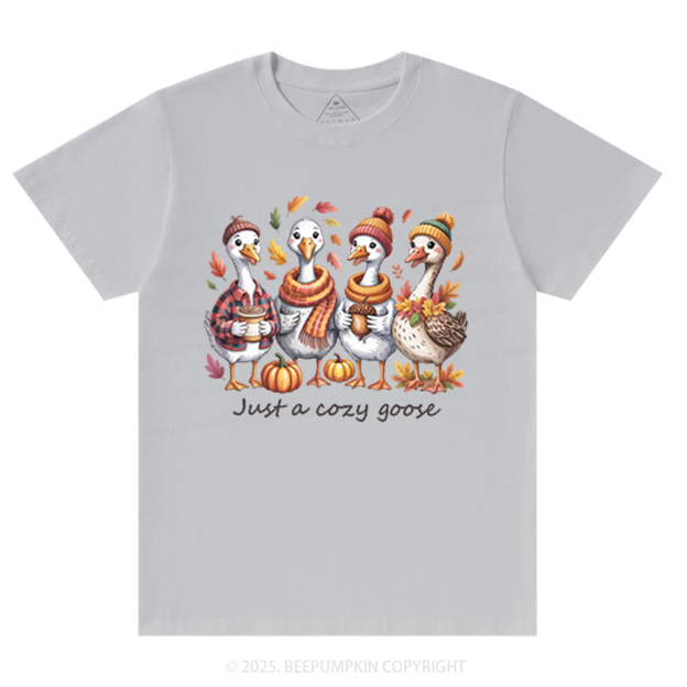Just a Cozy Goose T-Shirts Beepumpkin