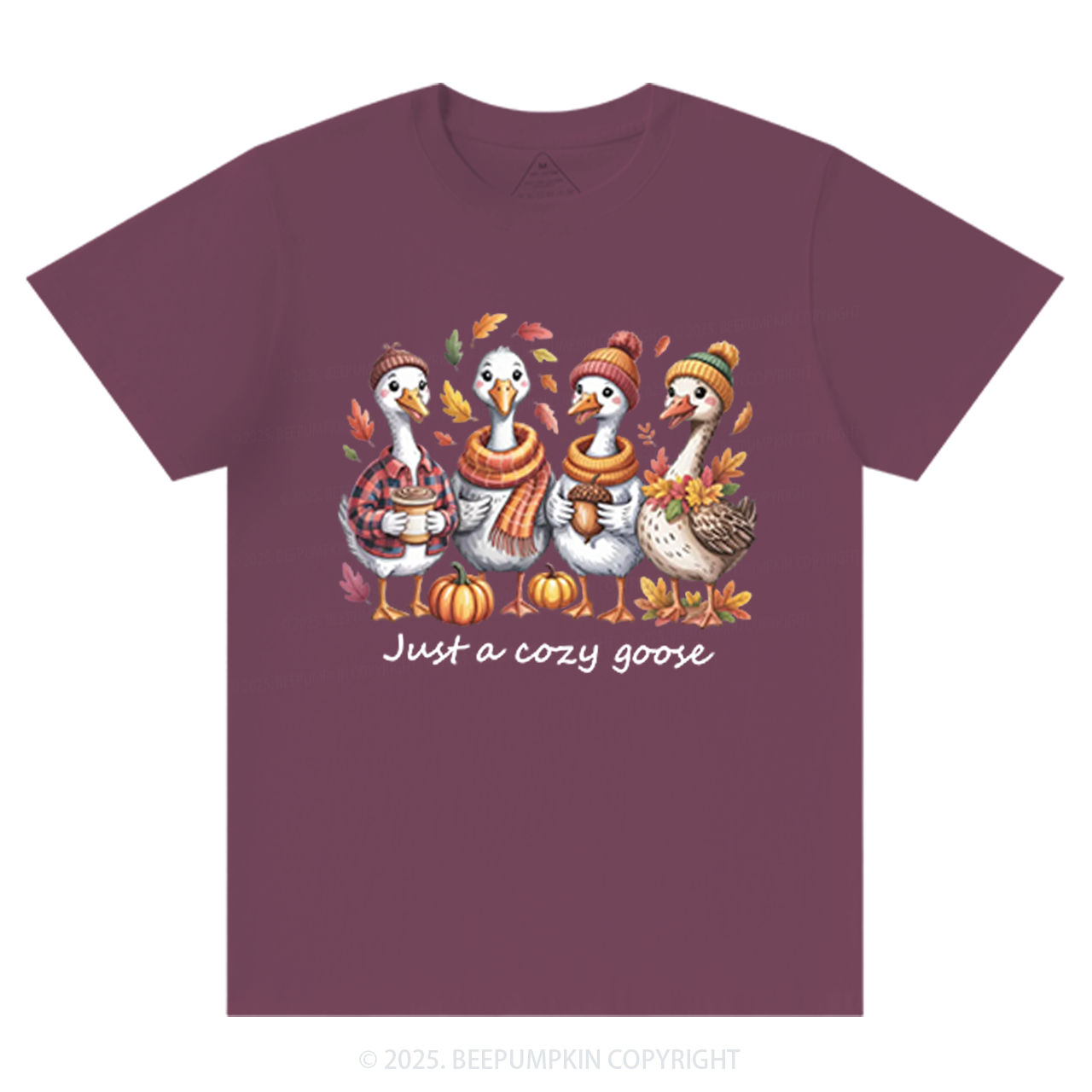 Just a Cozy Goose T-Shirts Beepumpkin