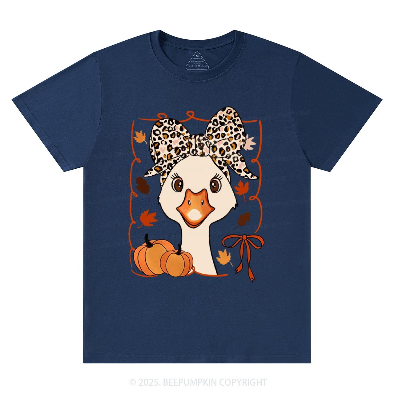 Leopard Bows T-Shirts Beepumpkin
