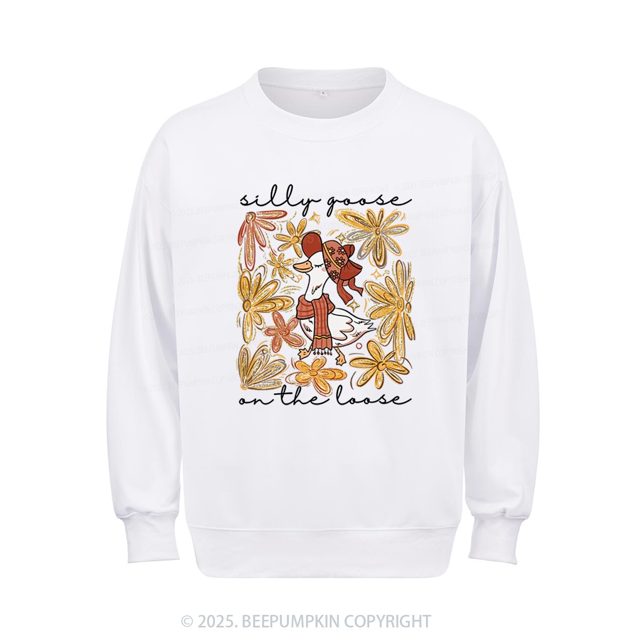 Silly Goose On the Loose Sweatshirt Beepumpkin