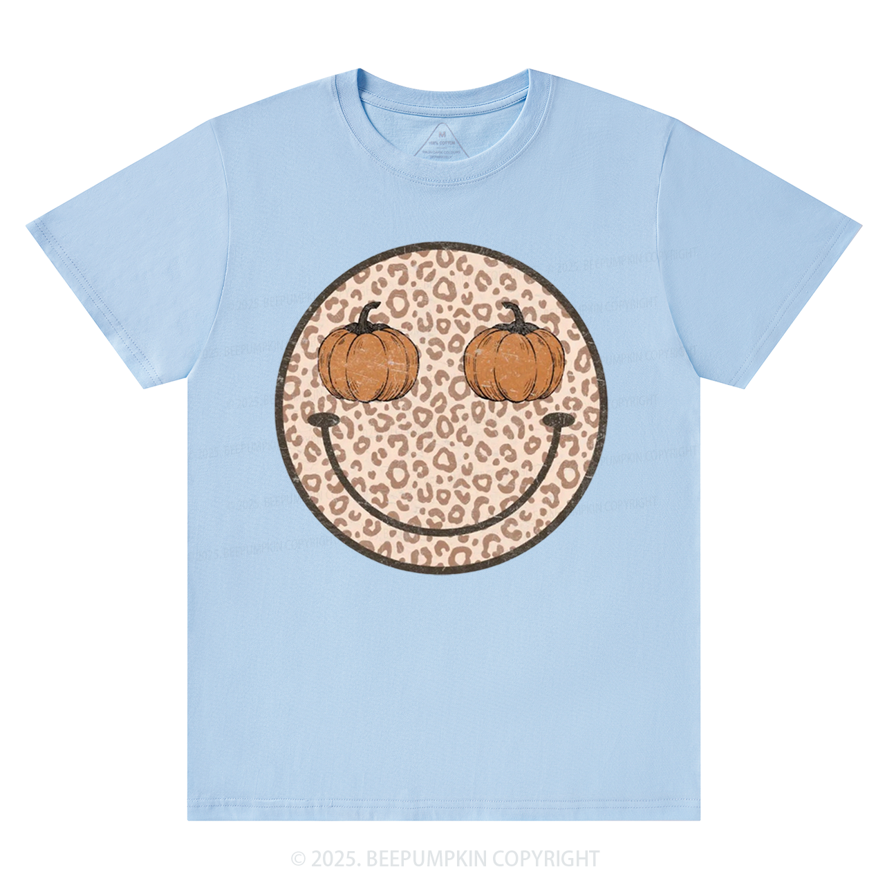 Pumpkin Smiley Face T-Shirts Beepumpkin