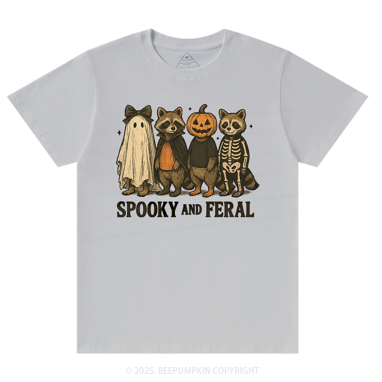  Spooky And Feral Raccoon T-Shirts Beepumpkin