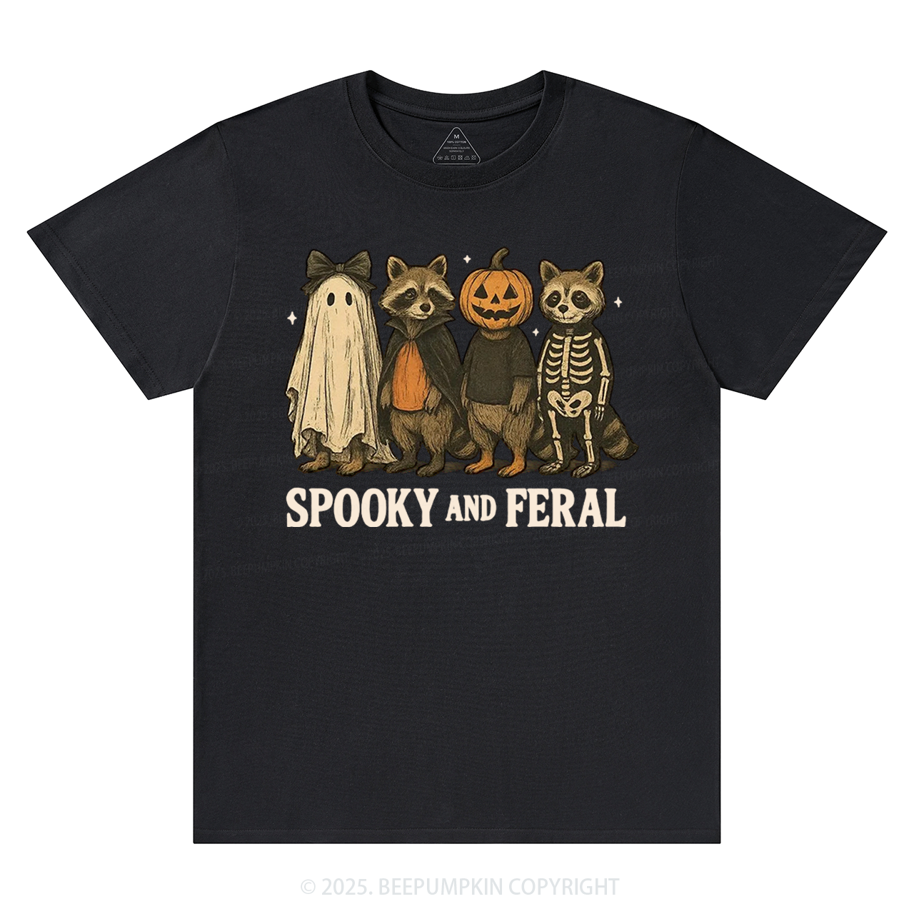  Spooky And Feral Raccoon T-Shirts Beepumpkin
