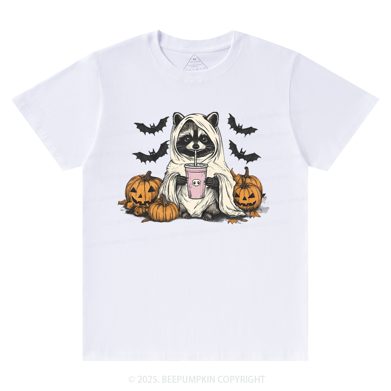 Halloween Racoon T-Shirts Beepumpkin
