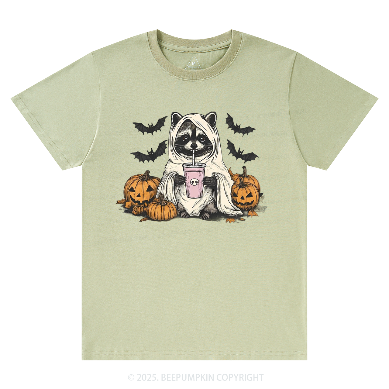 Halloween Racoon T-Shirts Beepumpkin