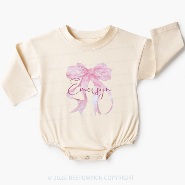 Personalized Name Romper Bubble Romper Beepumpkin
