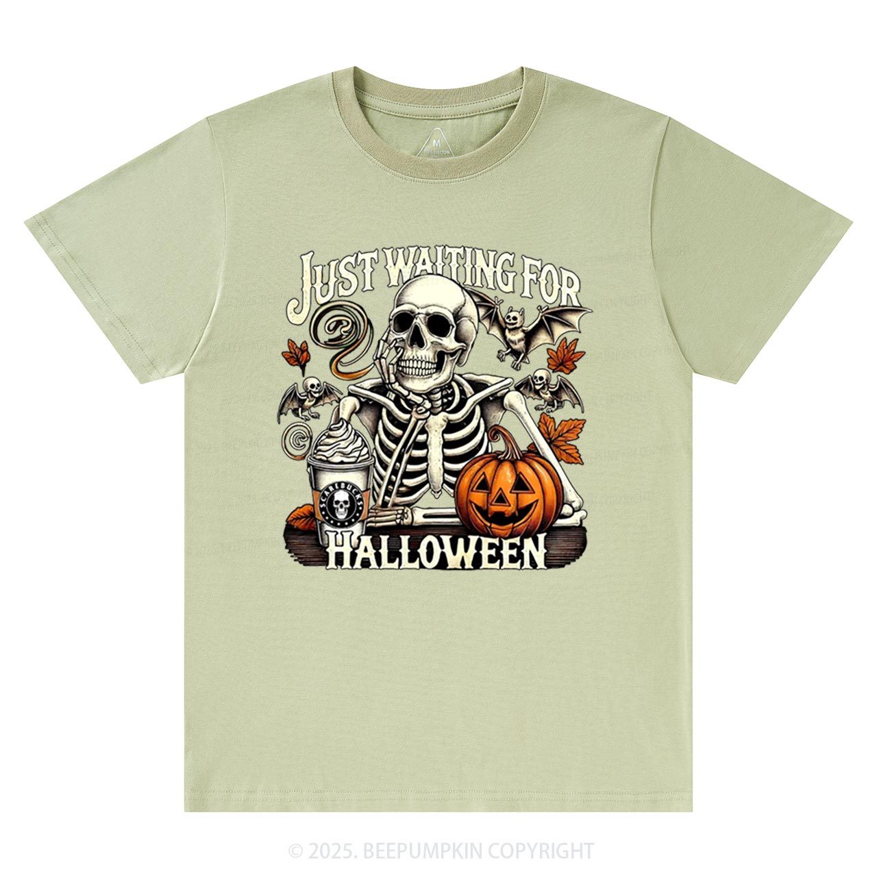 Just Waiting For Halloween T-Shirts Beepumpkin