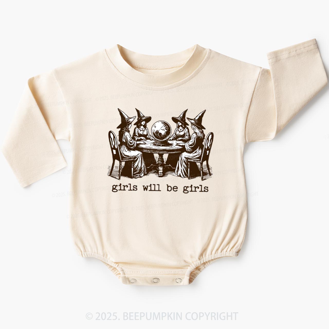 Girls Will Be Girls Baby Bubble Romper Beepumpkin