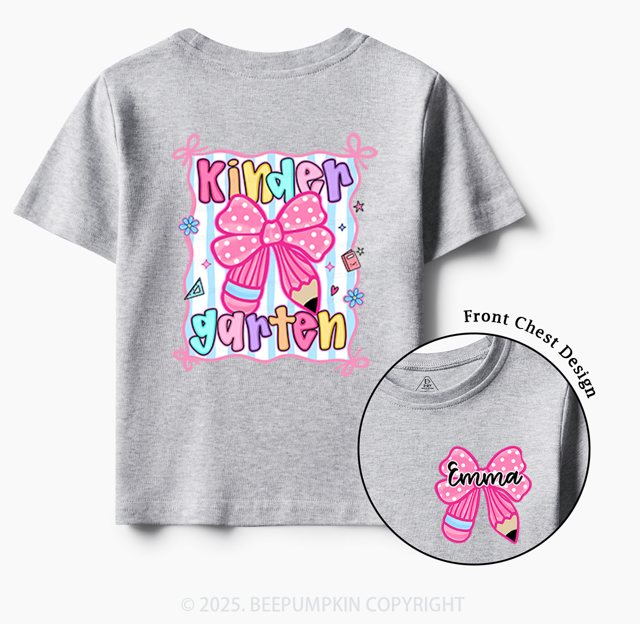 Personalized Playful Days Toddler&Kid's Tees Beepumpkin