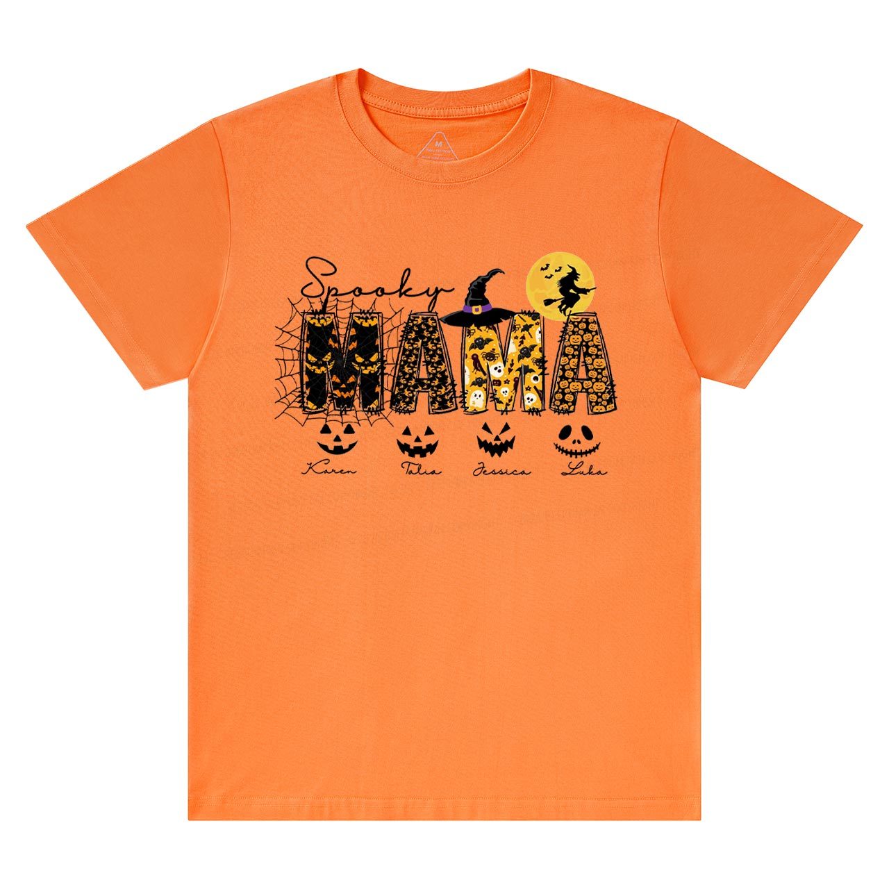 Personalized Spooky Mama T-Shirts Beepumpkin