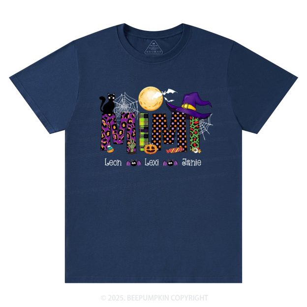 Personalized Mimi Halloween T-Shirts Beepumpkin