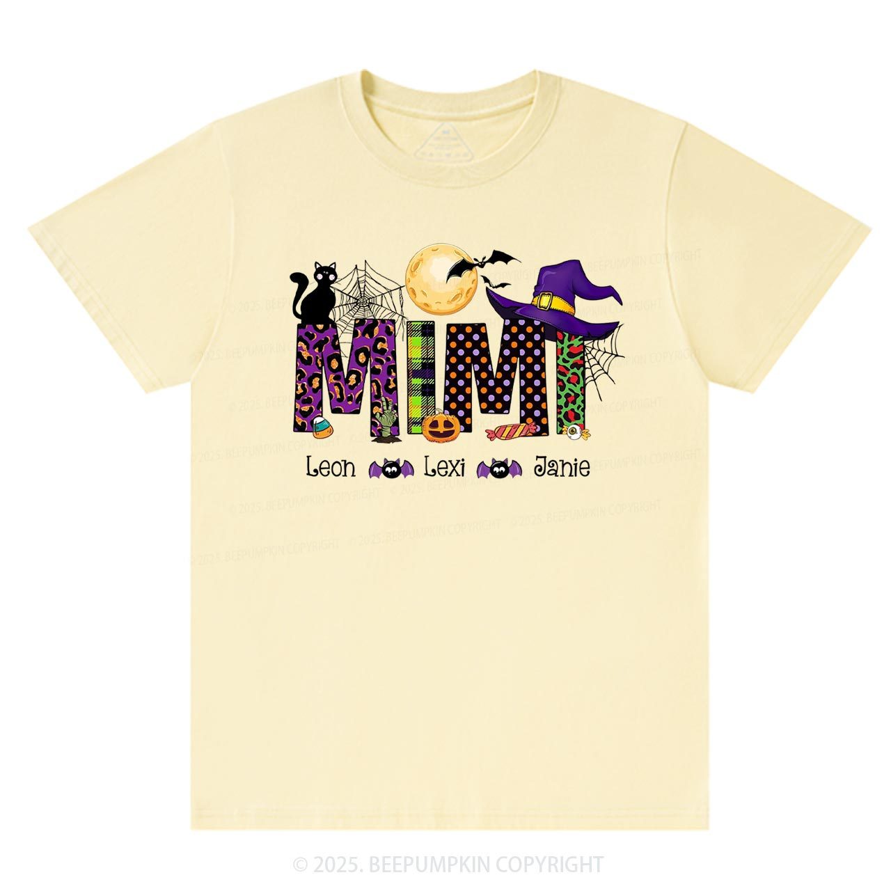 Personalized Mimi Halloween T-Shirts Beepumpkin