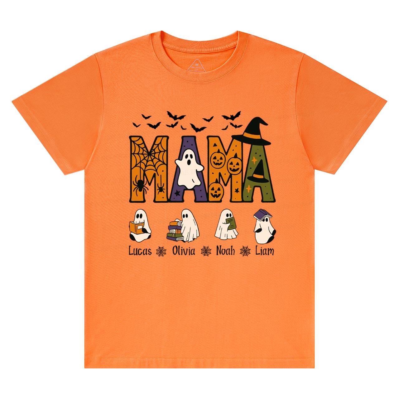 Personalized Mimi And Little Ghost Halloween T-Shirts Beepumpkin
