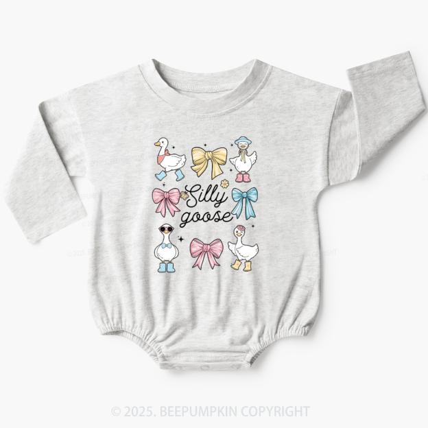 Silly Goose Baby Bubble Romper Beepumpkin