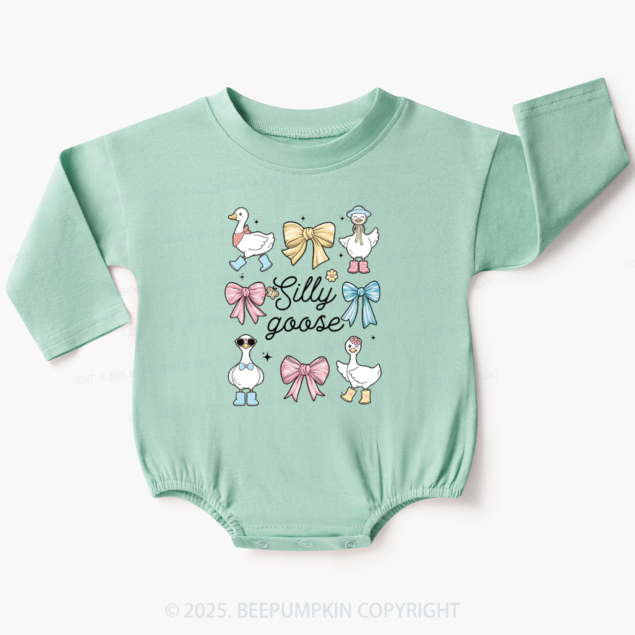 Silly Goose Baby Bubble Romper Beepumpkin
