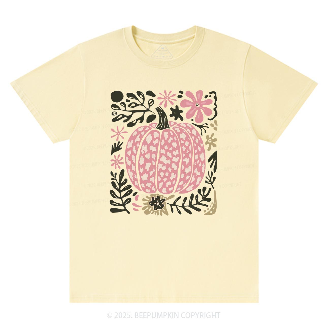 Leopard Pink Pumpkin T-Shirts Beepumpkin