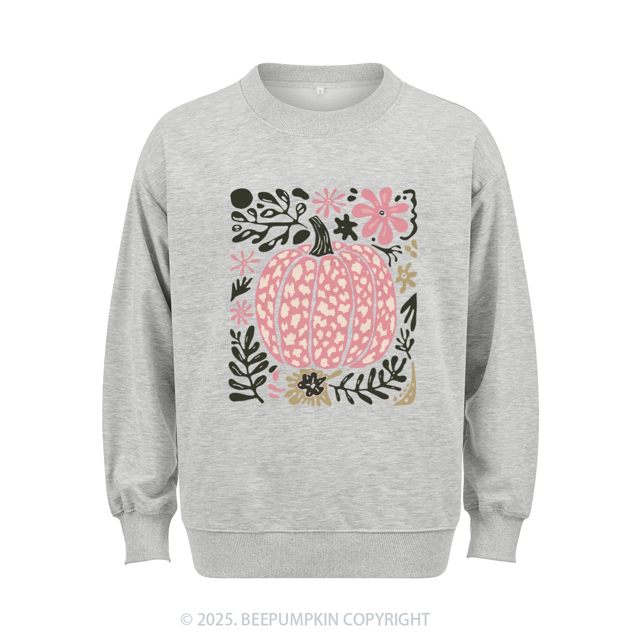 Leopard Pink Pumpkin Sweatshirt Beepumpkin
