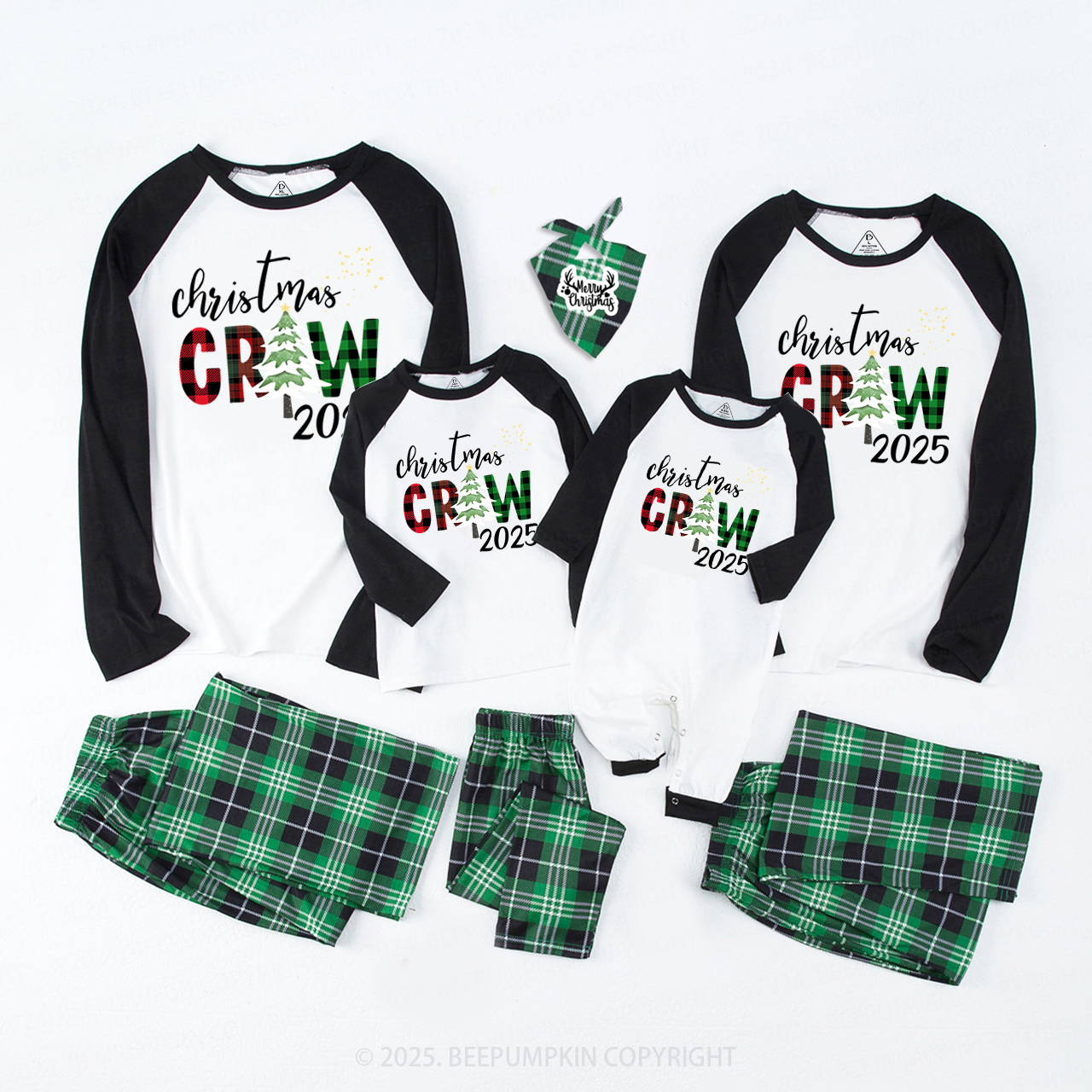 2025 Christmas Tree Family Matching Pajamas