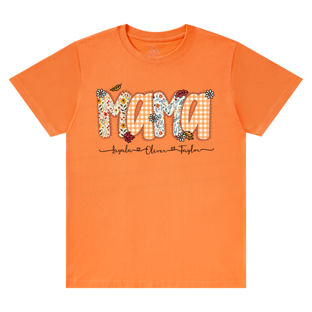 Personalized Preppy Fall Pumpkin Lace T-Shirts Beepumpkin