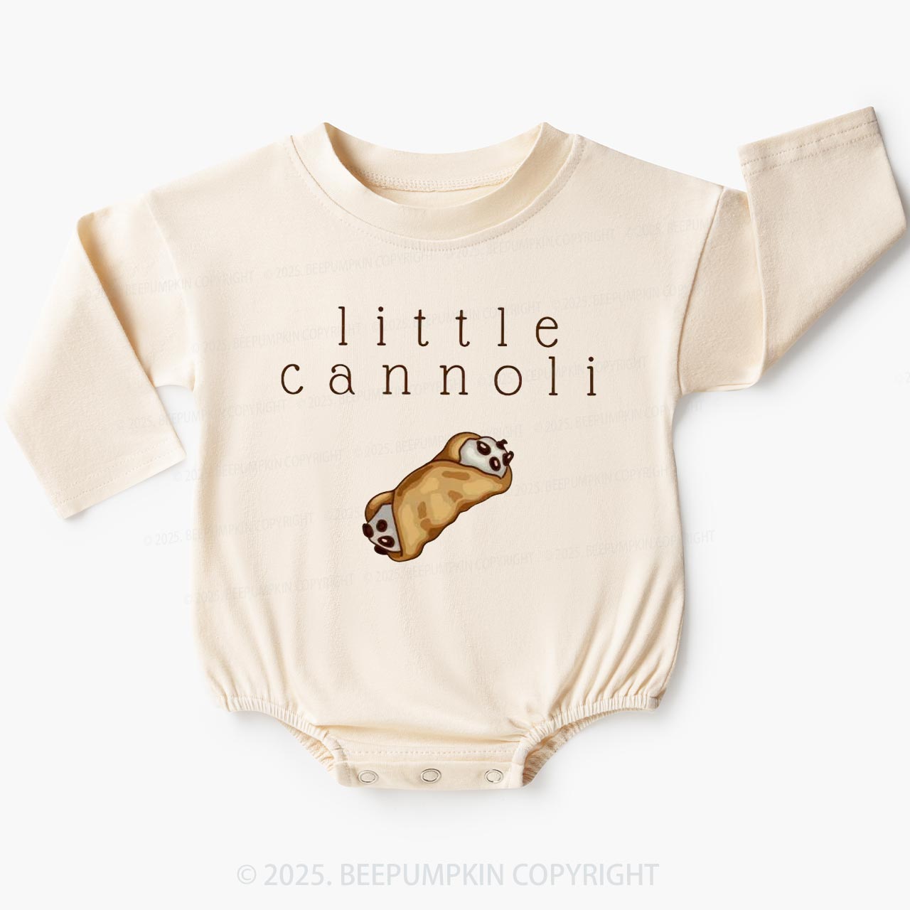 Little Cannoli Baby Bubble Romper Beepumpkin