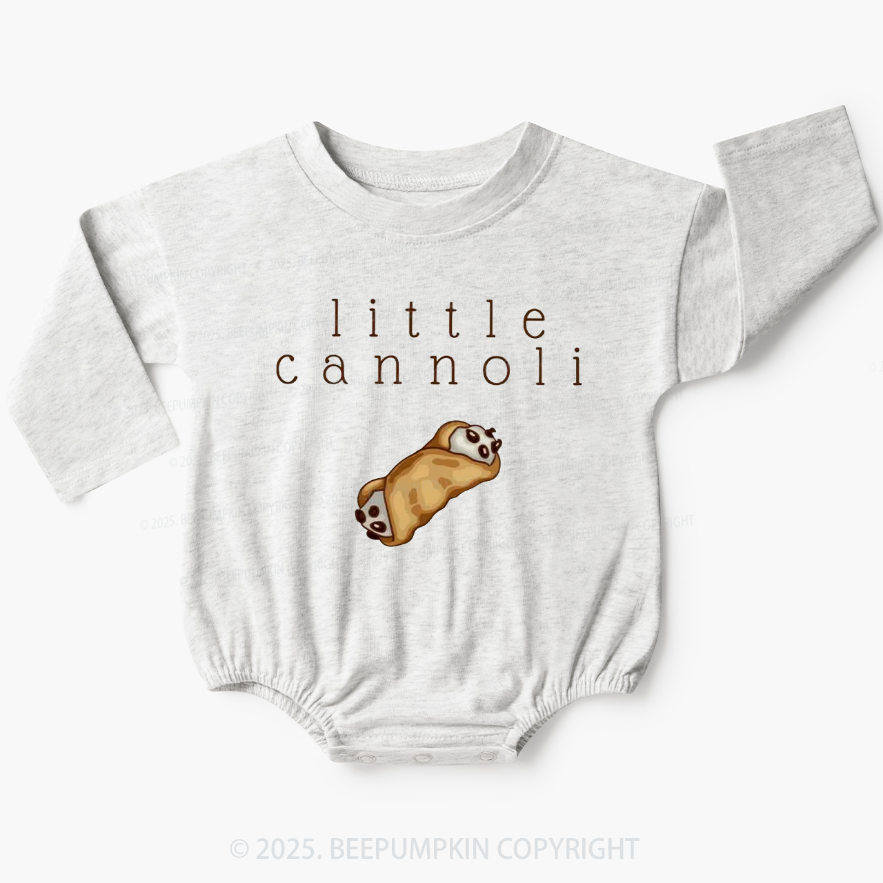 Little Cannoli Baby Bubble Romper Beepumpkin