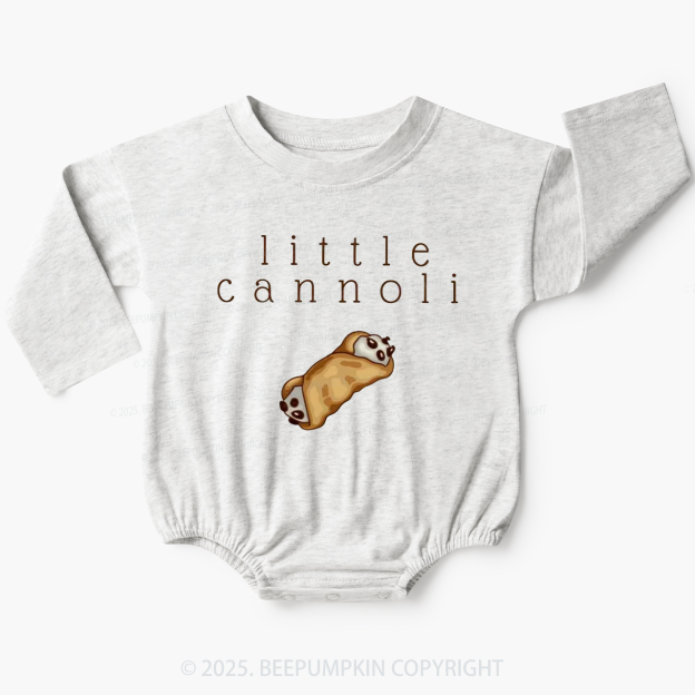 Little Cannoli Baby Bubble Romper Beepumpkin