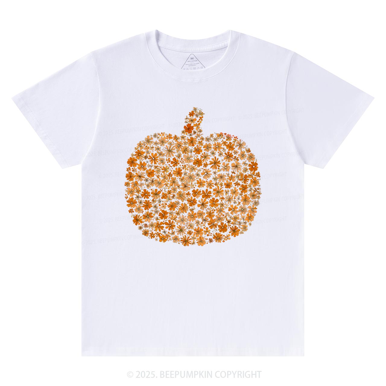 Flower Pumpkin T-Shirts Beepumpkin