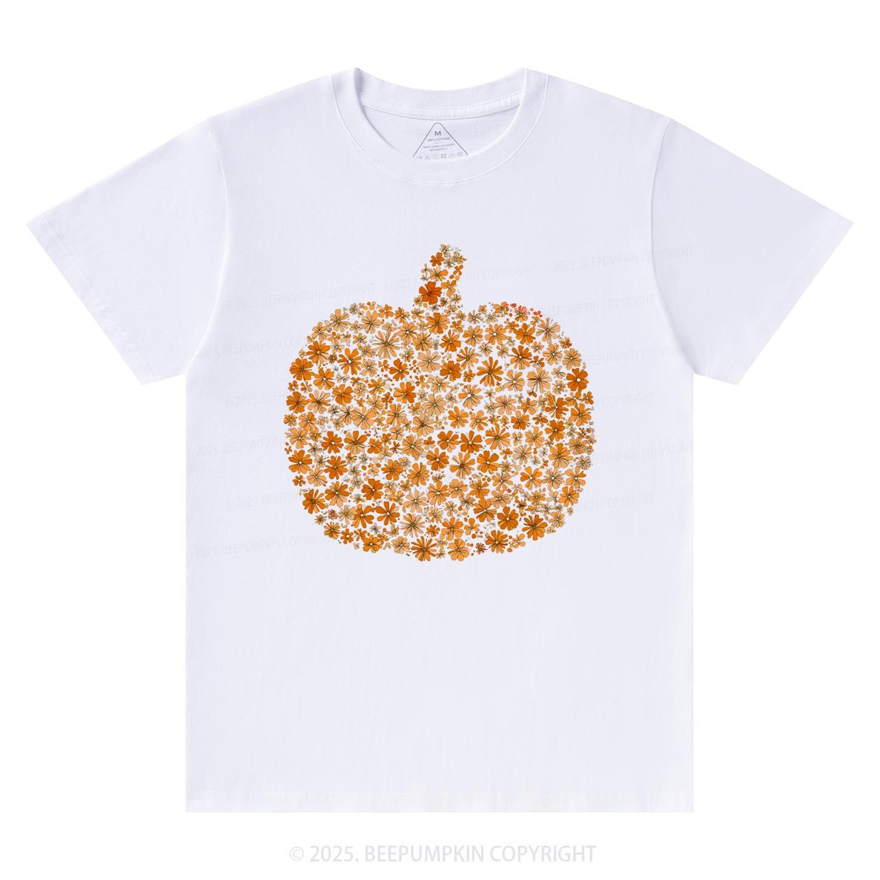 Flower Pumpkin T-Shirts Beepumpkin