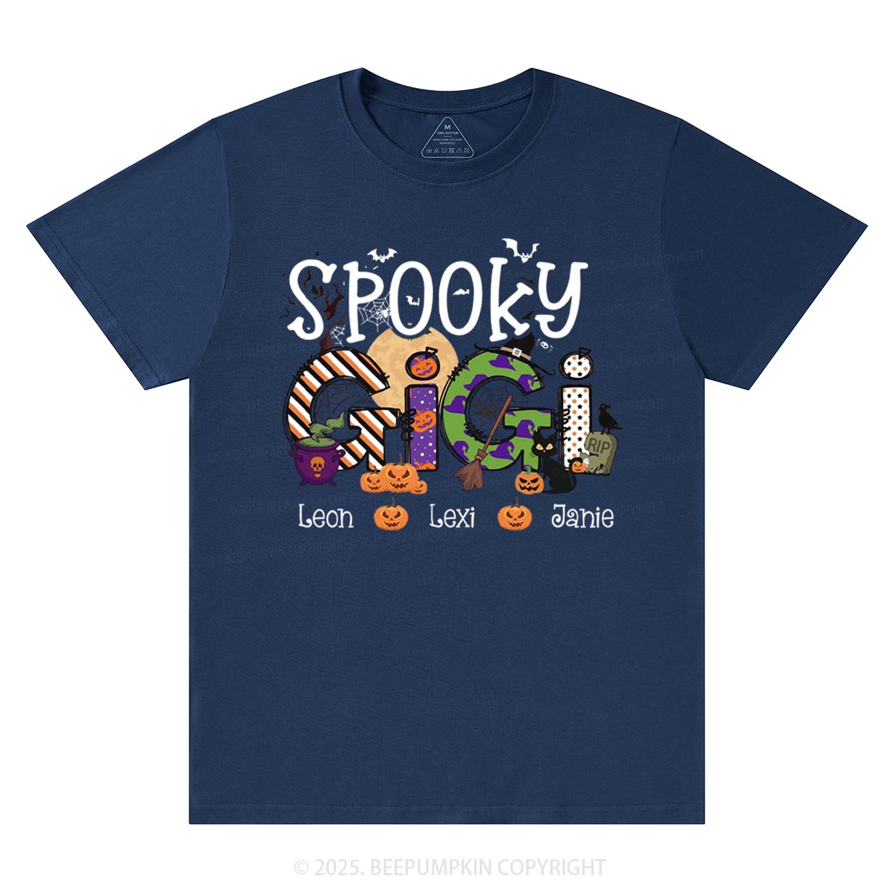 Personalized Spooky Gigi T-Shirts Beepumpkin