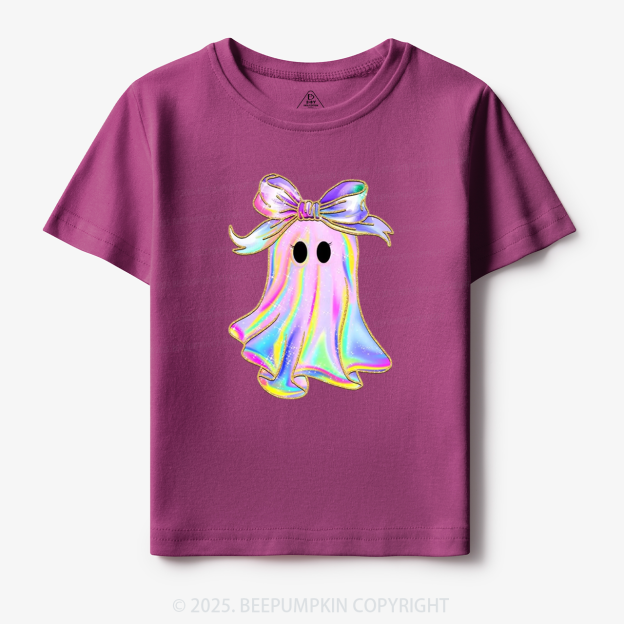 Halloween Girls Ghost Toddler&Kid's Tees Beepumpkin
