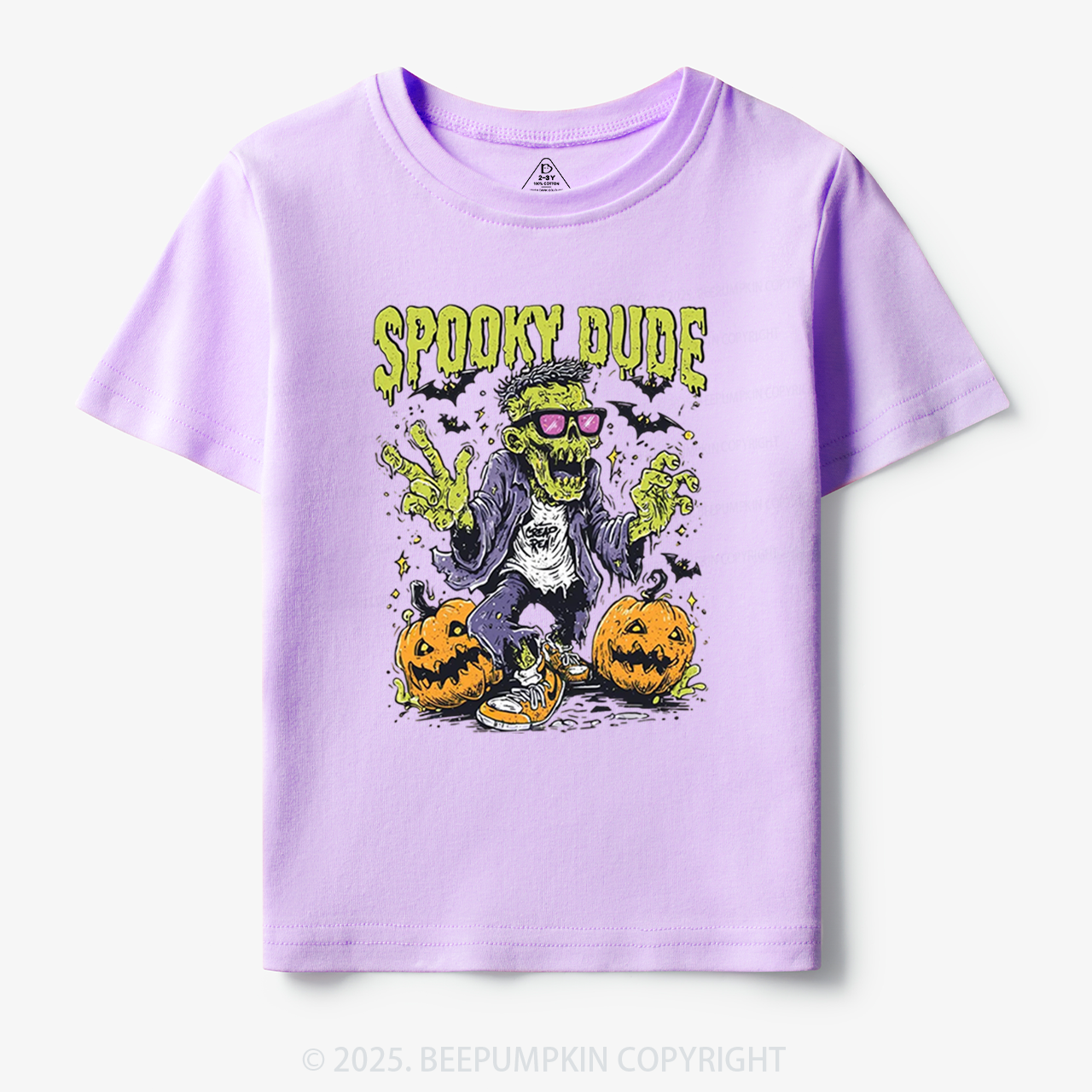 Spooky Dude Toddler&Kid's Tees Beepumpkin
