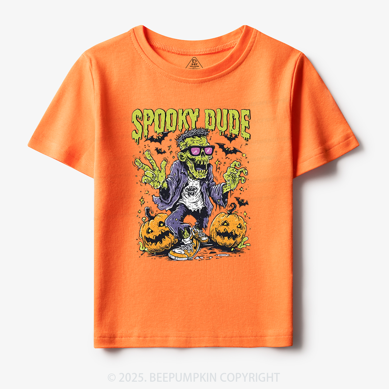 Spooky Dude Toddler&Kid's Tees Beepumpkin