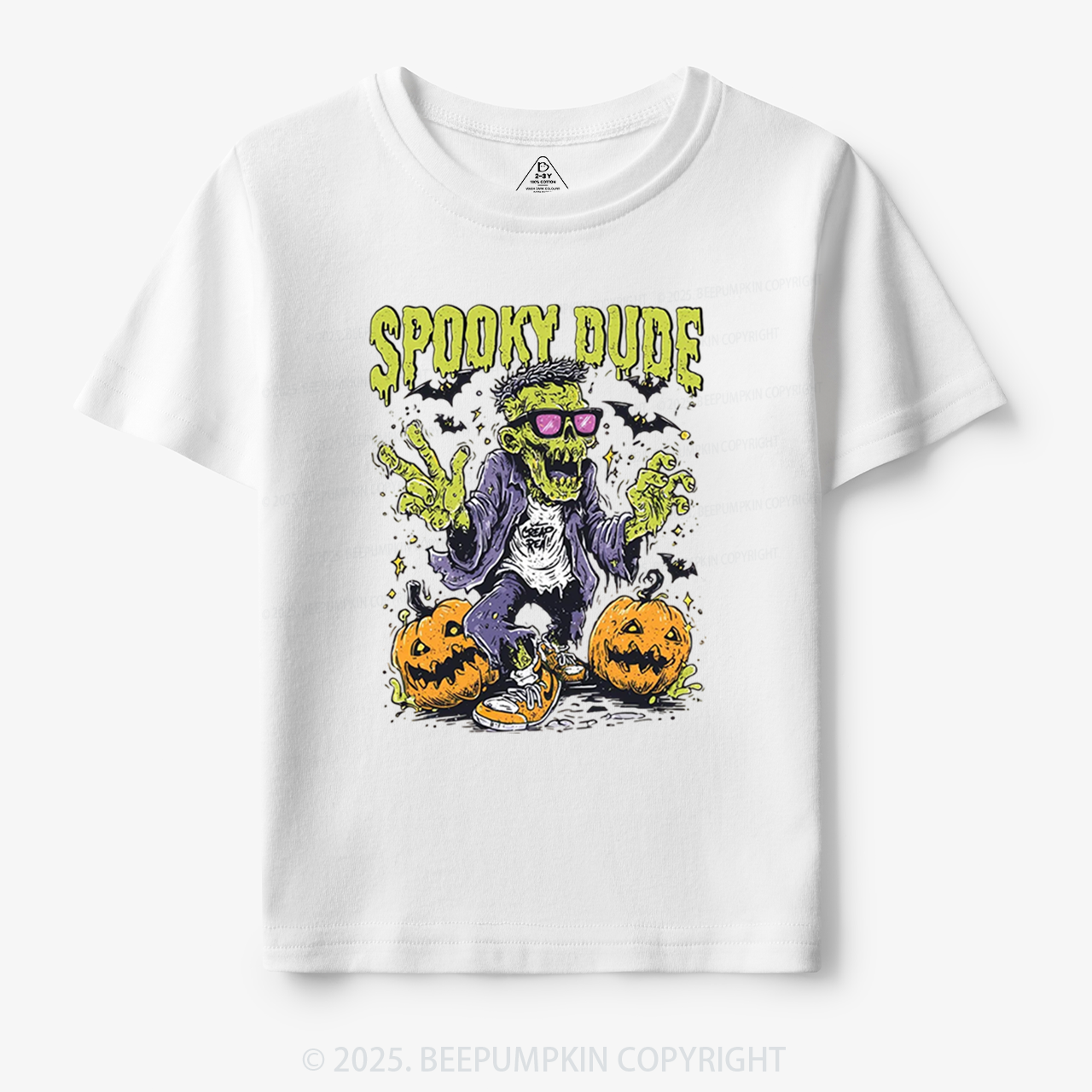 Spooky Dude Toddler&Kid's Tees Beepumpkin