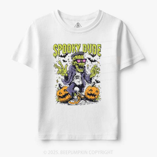 Spooky Dude Toddler&Kid's Tees Beepumpkin