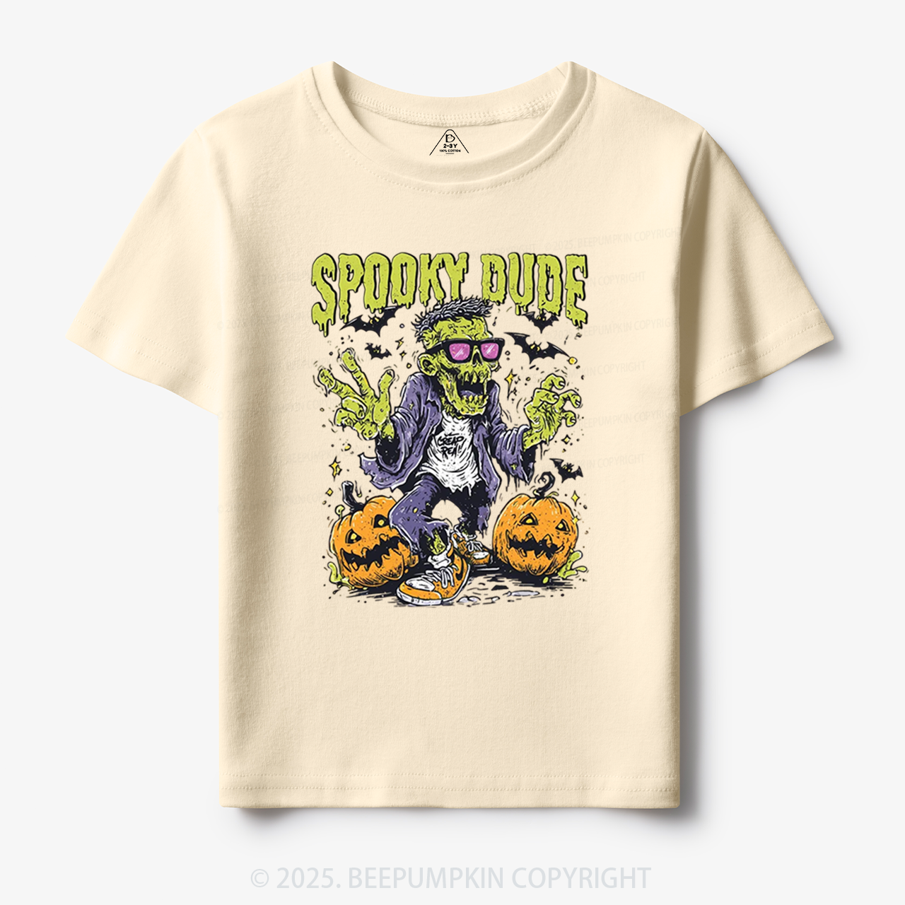 Spooky Dude Toddler&Kid's Tees Beepumpkin