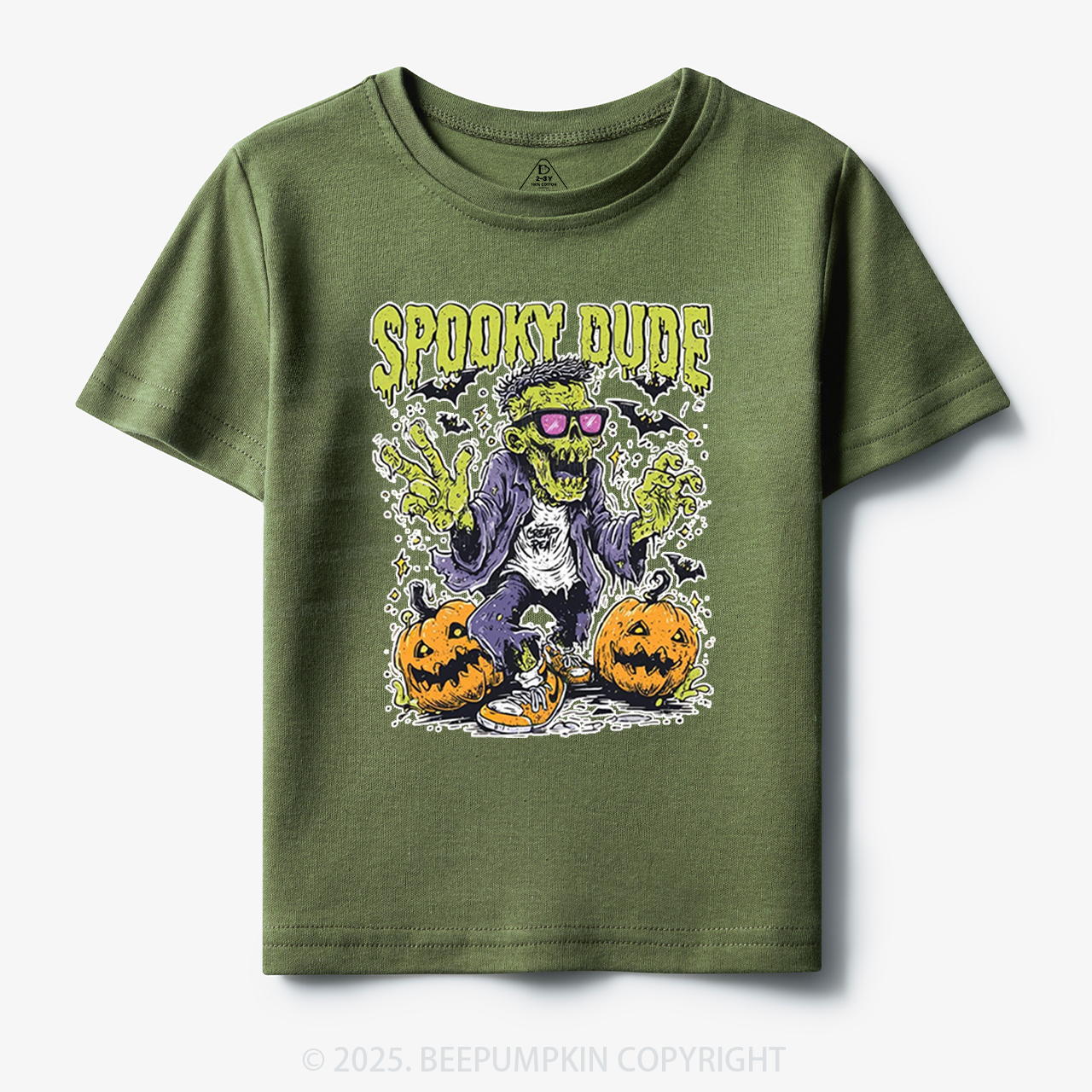 Spooky Dude Toddler&Kid's Tees Beepumpkin