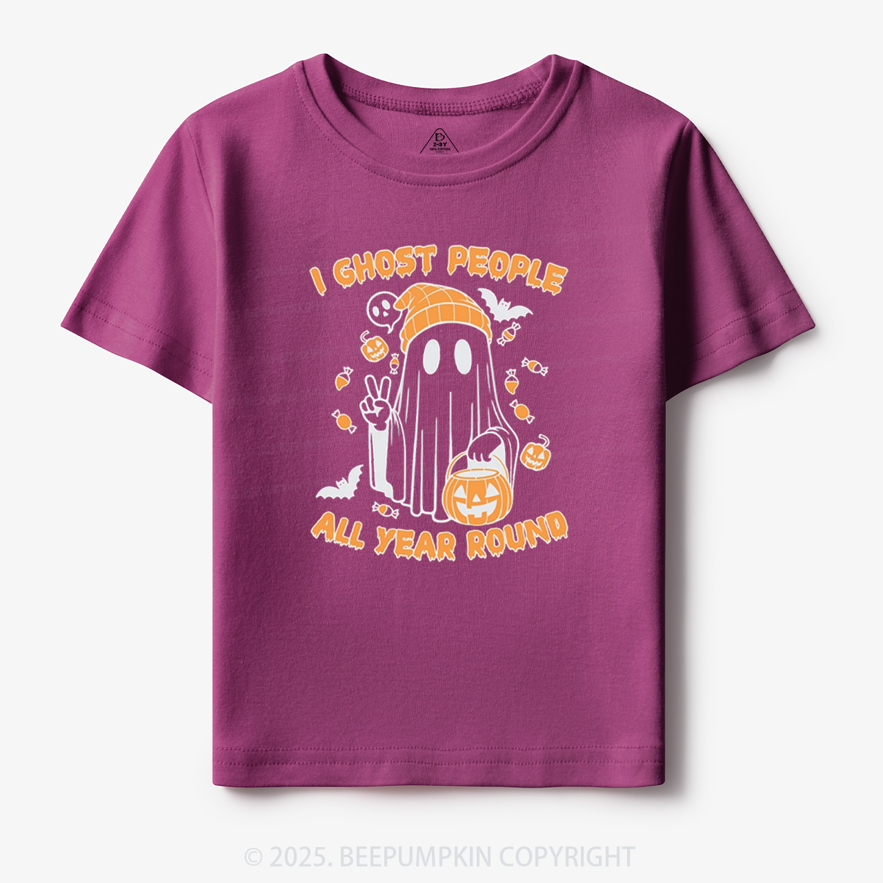 I Ghost People All Year Round Toddler&Kid's Tees Beepumpkin