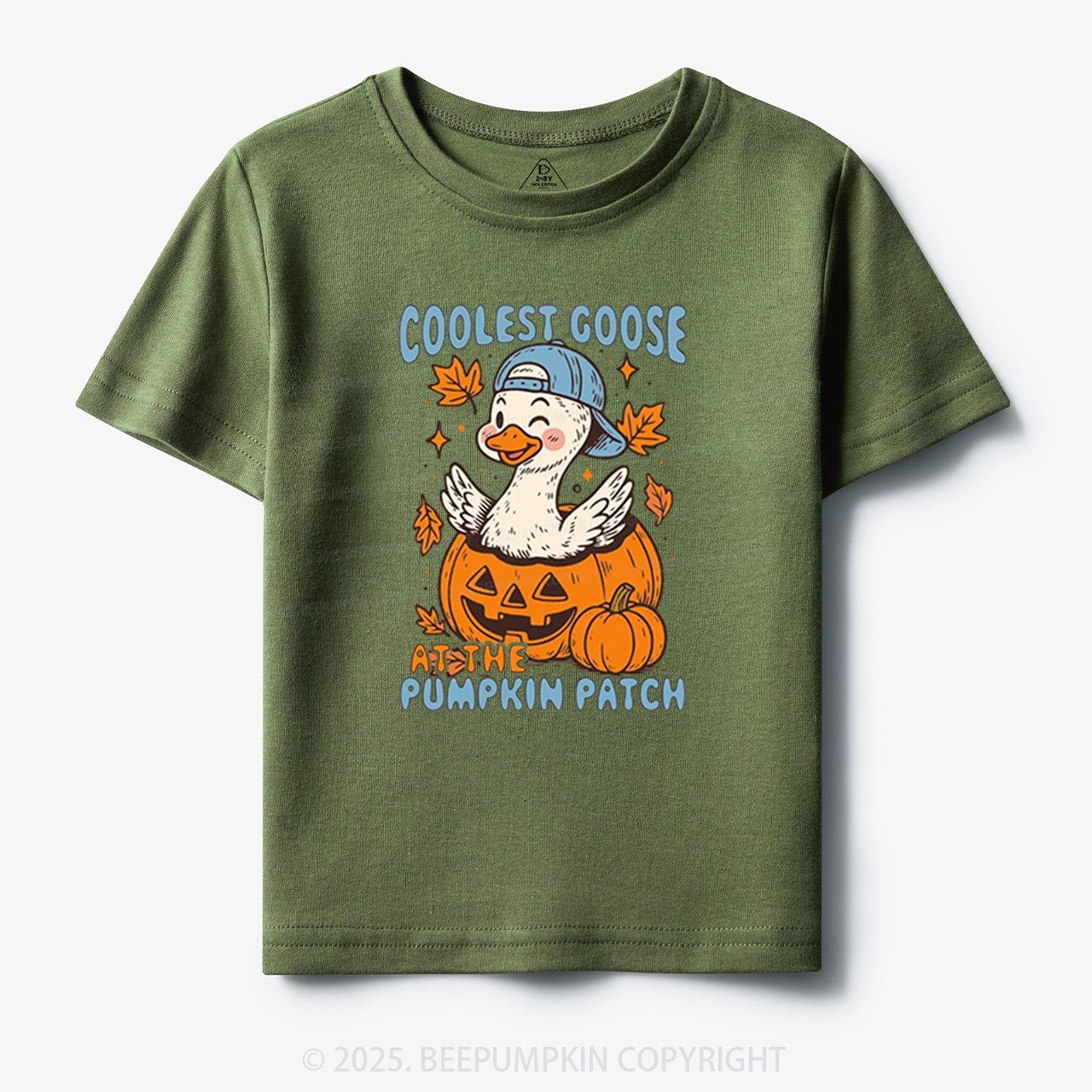 Personalized Coolest Cutest Goose Toddler&Kid's Tees Beepumpkin