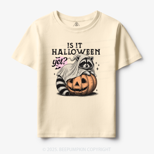 Is It Halloween yet ? Toddler&Kid's Tees Beepumpkin