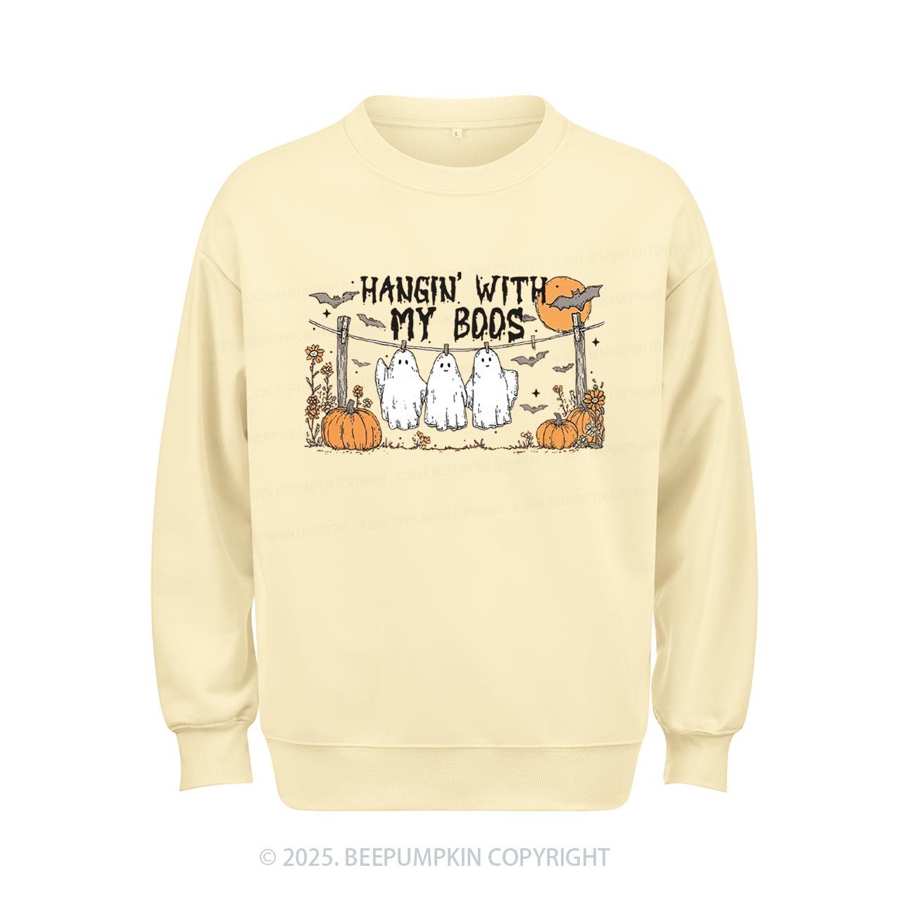 Hangin’ With My Boos Sweatshirt Beepumpkin