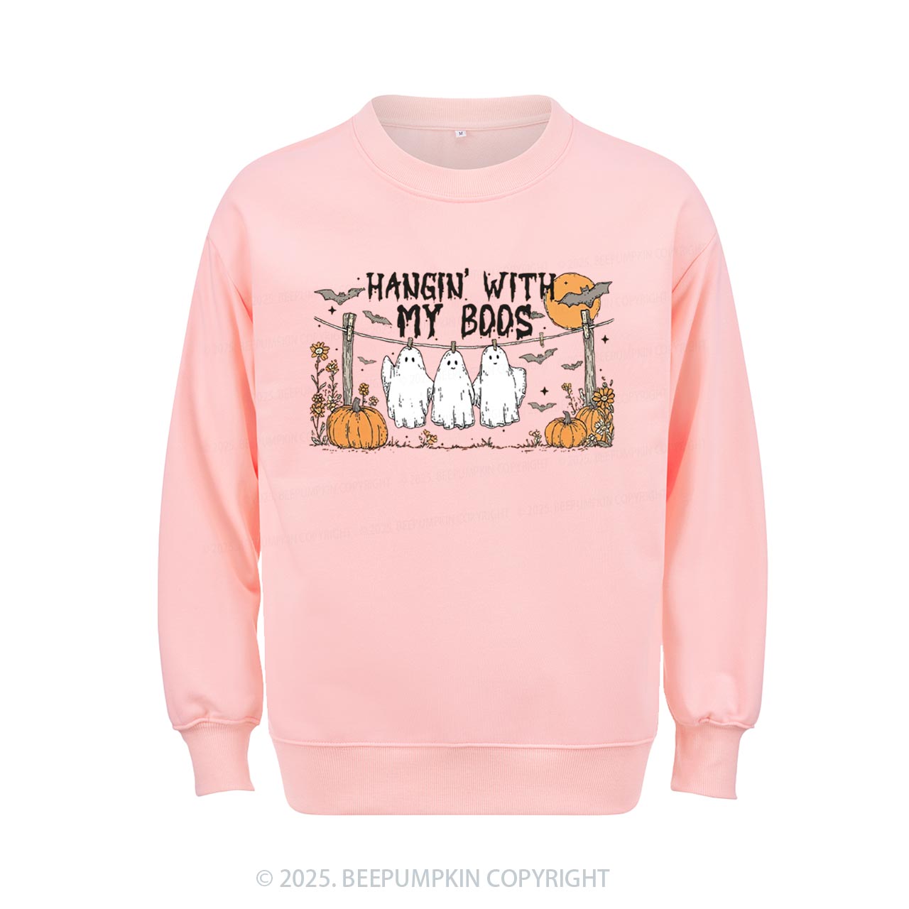 Hangin’ With My Boos Sweatshirt Beepumpkin