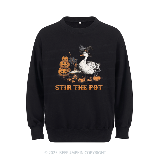 Time To Stir The Pot Sweatshirt Beepumpkin