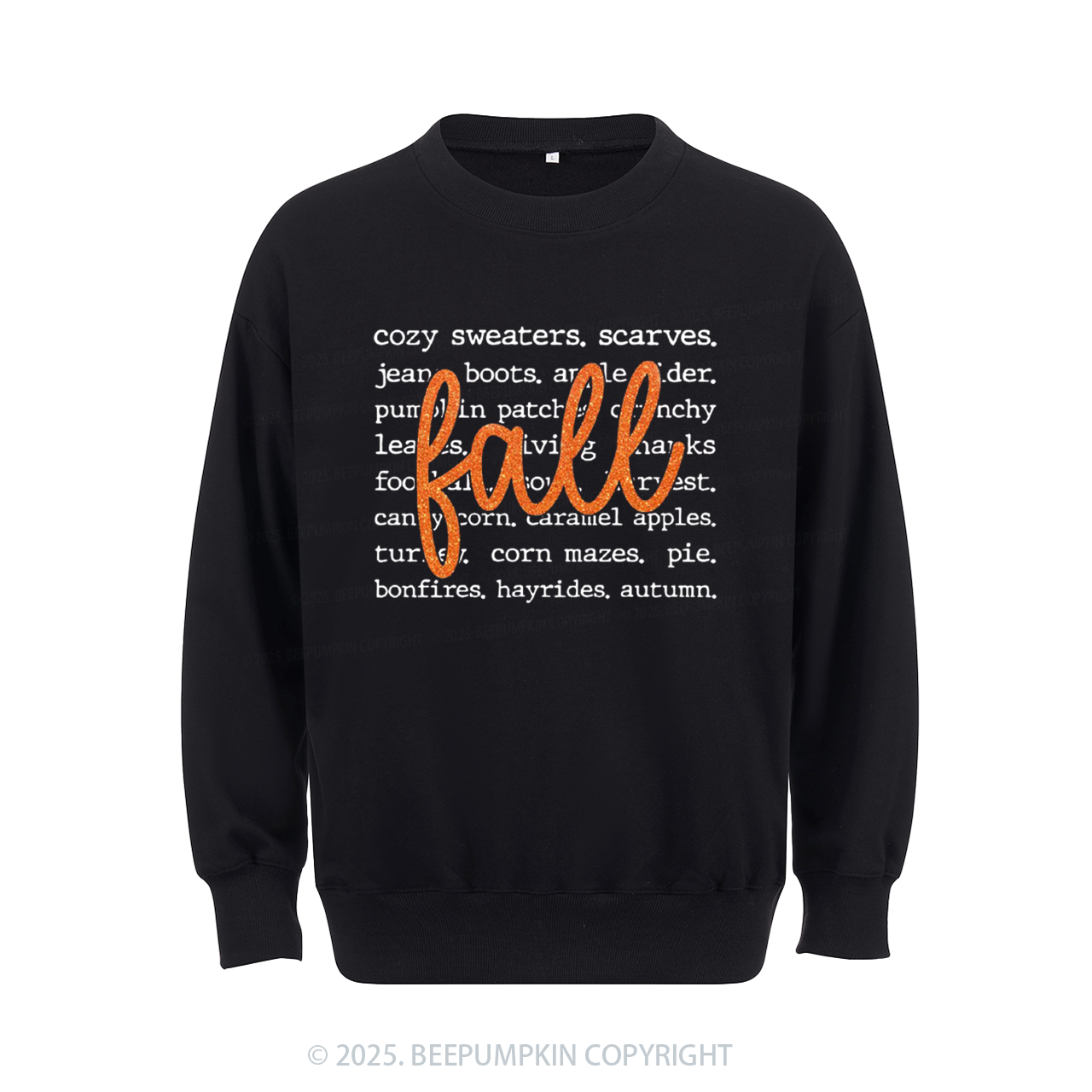 Fall Pumpkin Sweatshirt Beepumpkin