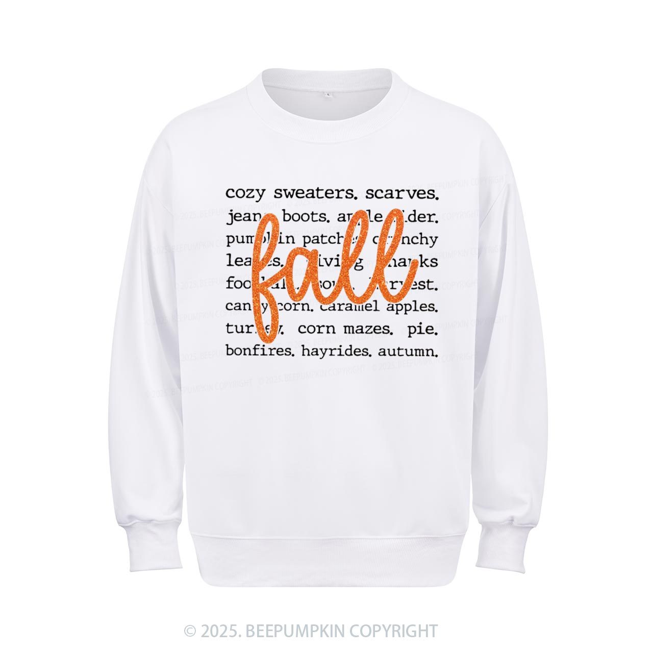 Fall Pumpkin Sweatshirt Beepumpkin